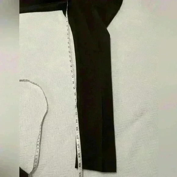 W by Worth Women Brown Dress Pants 4 Straight Leg Pockets Zipper Accent - Picture 2 of 8